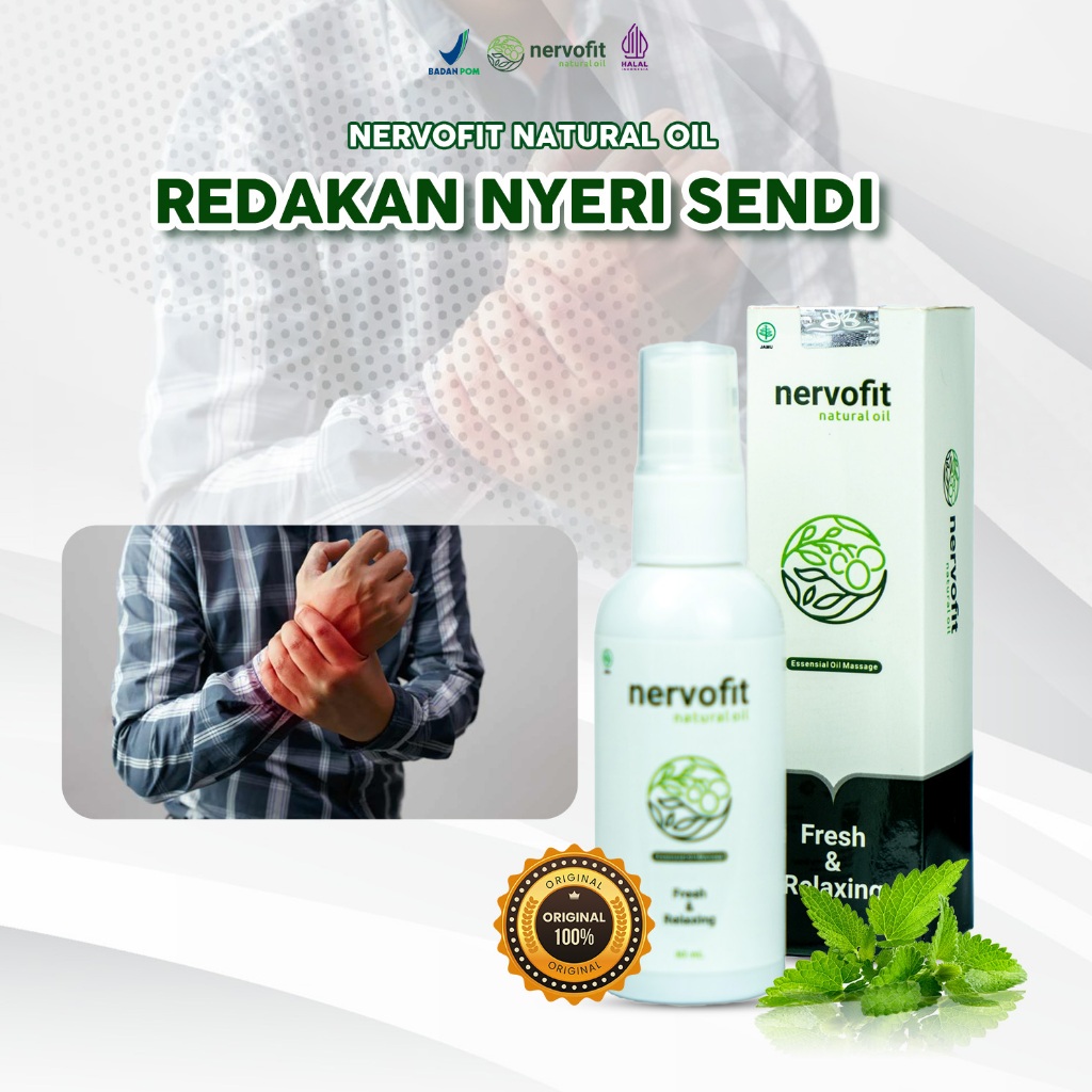 Nervofit Natural Oil Redakan Nyeri Sendi