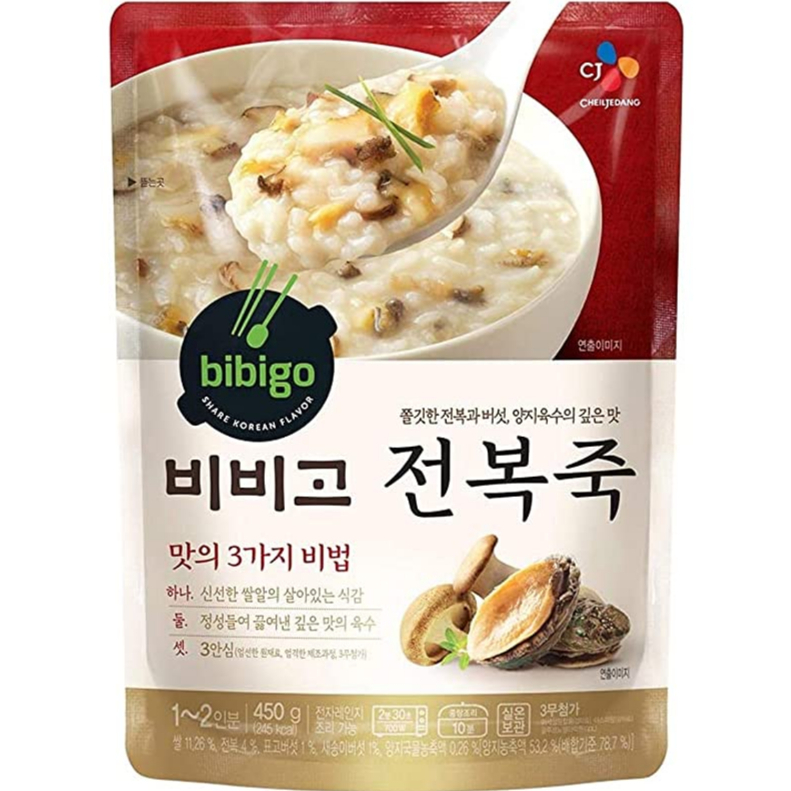 

Bibigo Rice Porridge With Abalone/Bubur Dengan Abalon 420gr