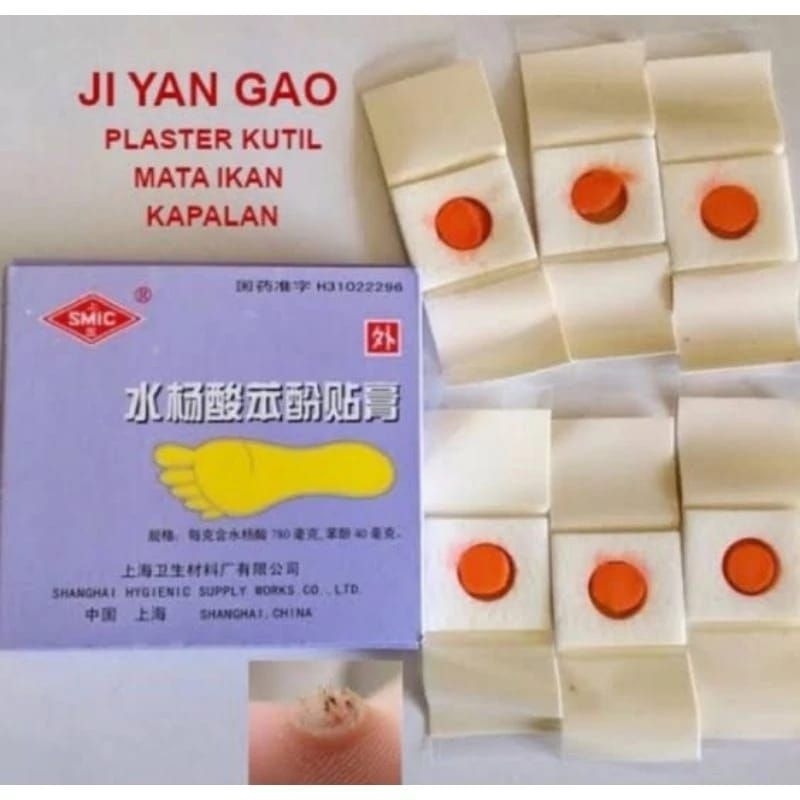 Plester kutil || plester mata ikan isi 6 pcs