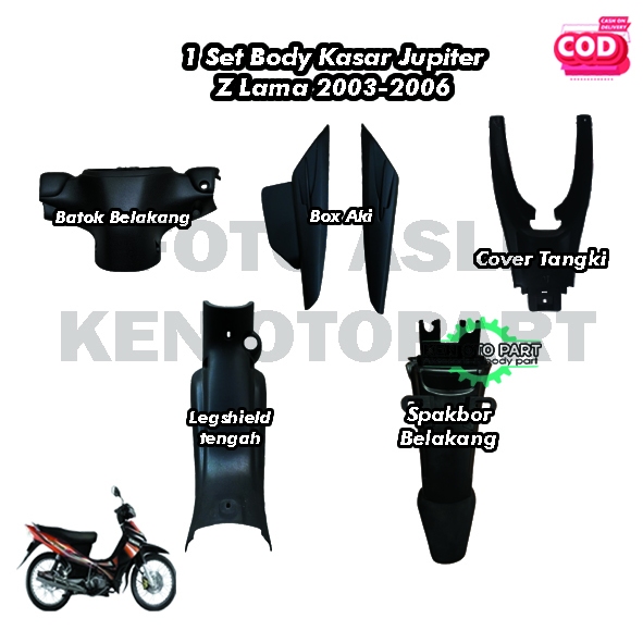 1 Set Full Sepaket Body Kasar Yamaha Jupiter Z Lama 2003-2006