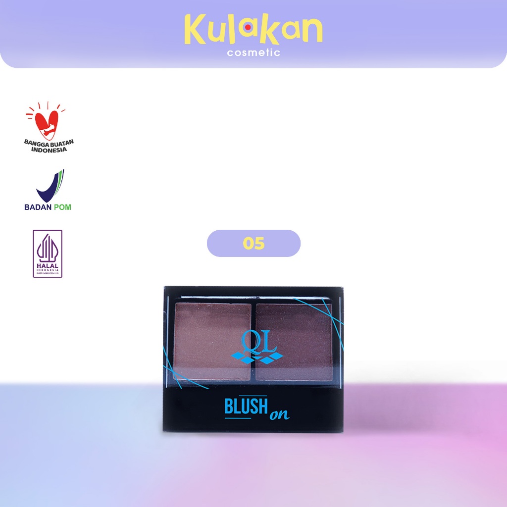 QL Cosmetic Blush On 05 - 10 gr