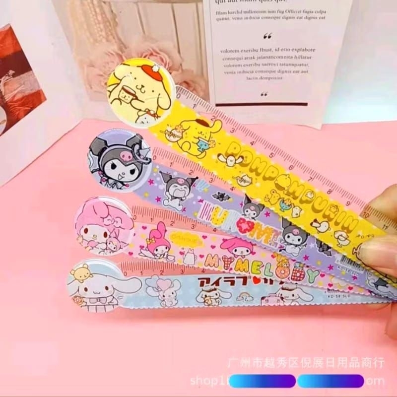 

PENGGARIS KARAKTER SANRIO 15cm | ALAT UKUR TULIS SEKOLAH