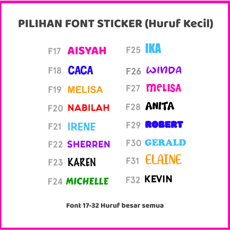

Label Sticker Nama Anti Air Stiker Nama Custom Sticker Stiker RB9