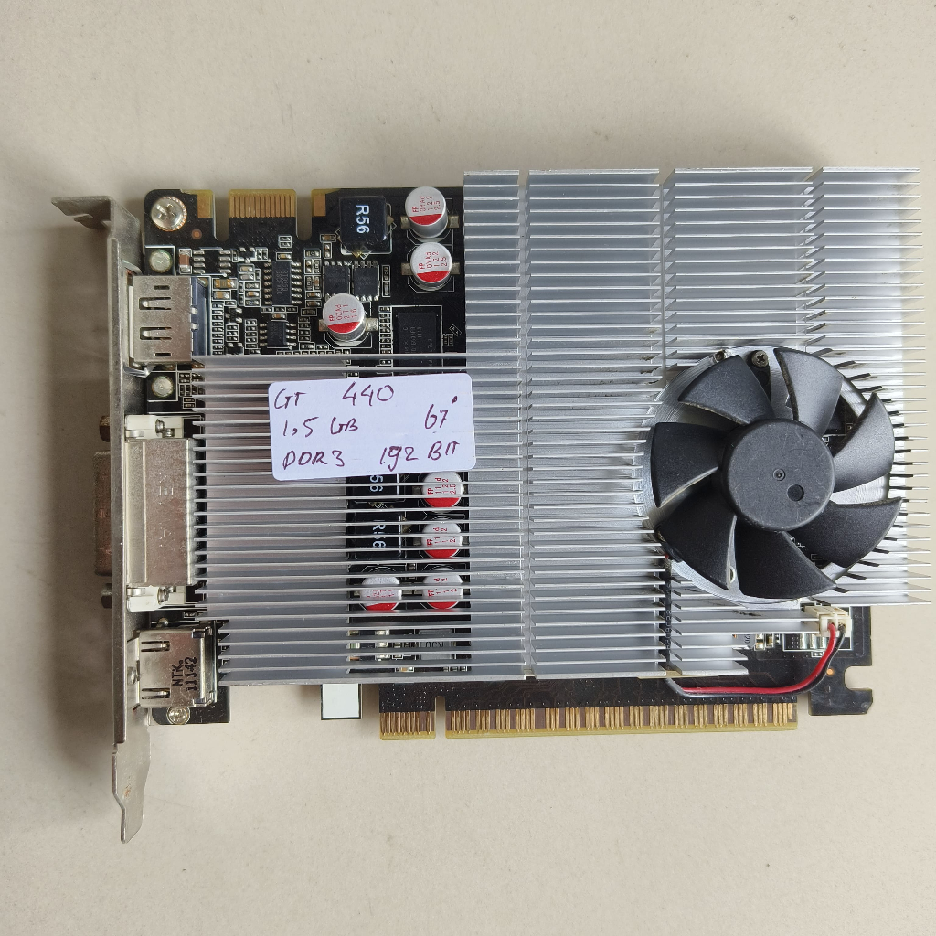 VGA NVIDIA GT 440 1.5GB 192BIT DDR3