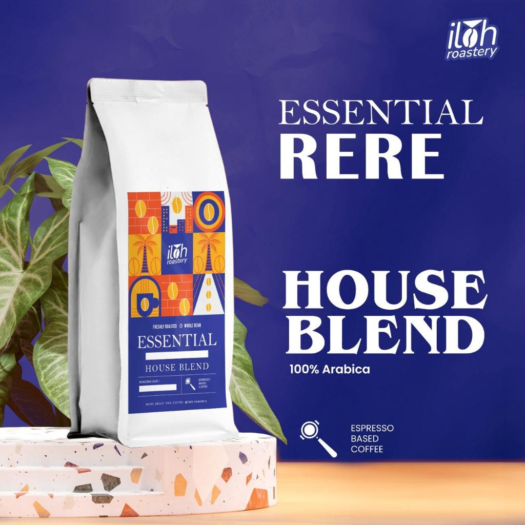 

House Blend Arabica, Essential Rere 1Kg