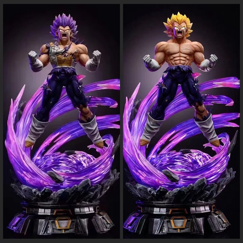 Action Figure Anime Dragon Ball Vegeta Ultra Ego LED