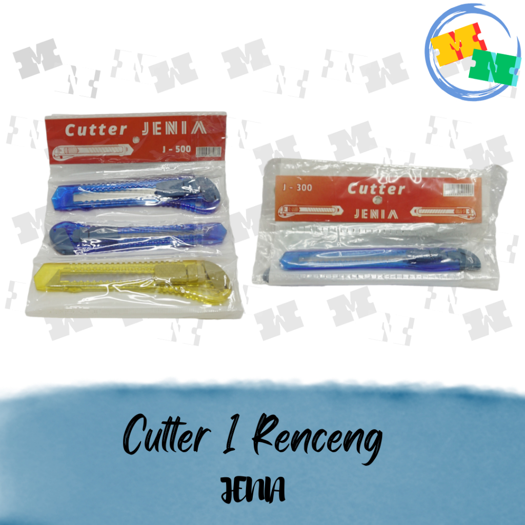 

Cutter Jenia / Pisau Pemotong Cutter Jenia 1 Renceng