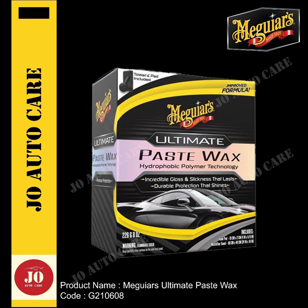 Meguiars Ultimate Paste Wax Improved Formula 226g | Wax Mobil