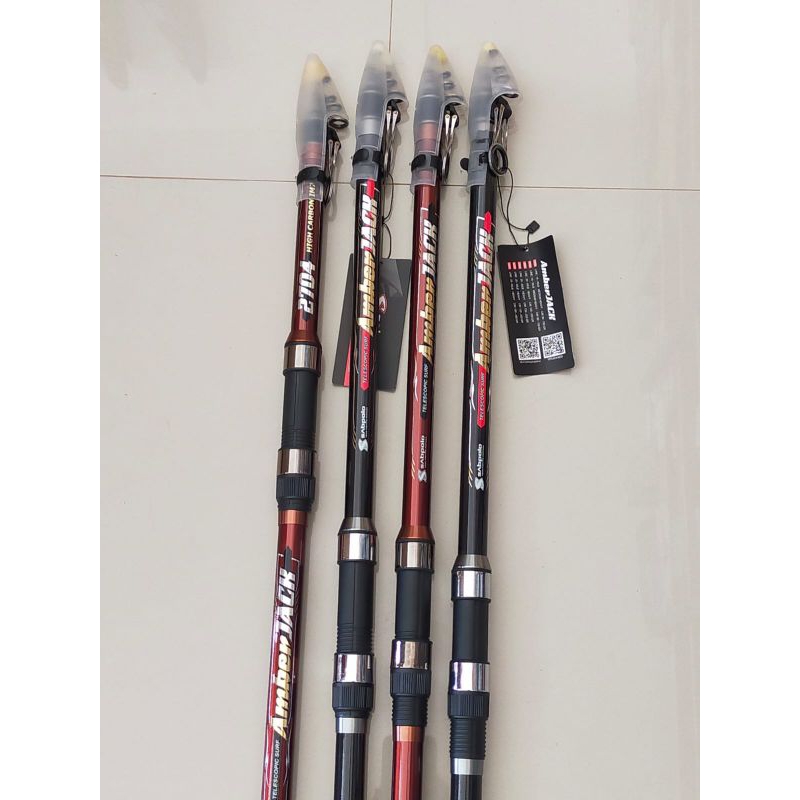 JORAN PANCING ATHENA SURF AMBER JACK 270, 360, 420 HARD CARBON TELESKOPIK