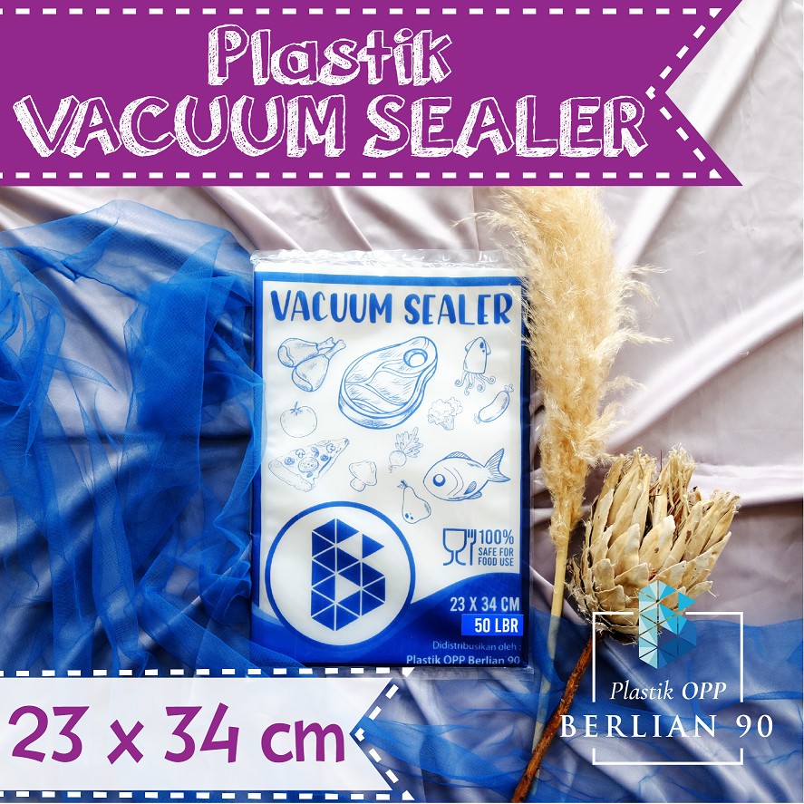 Plastik Vacuum Sealer isi 50 / Plastik Vacuum / Plastik Vacuum Makanan