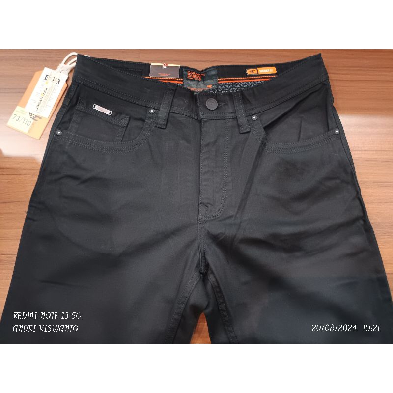 Celana Panjang Hitam Cardinal Casual