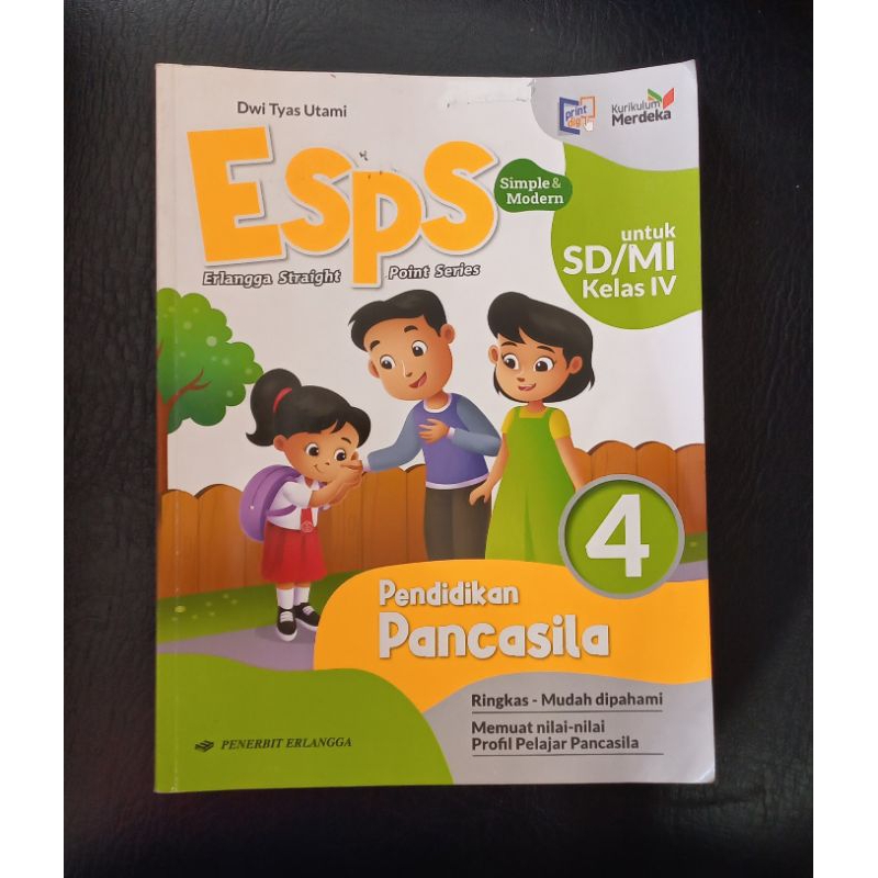 Buku ESPS Pendidikan pancasila kelas 4