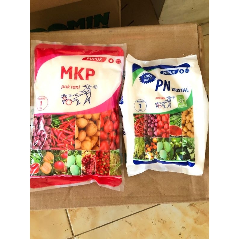 Paket Pupuk Buah MKP dan KNO3 Kristal 1Kg