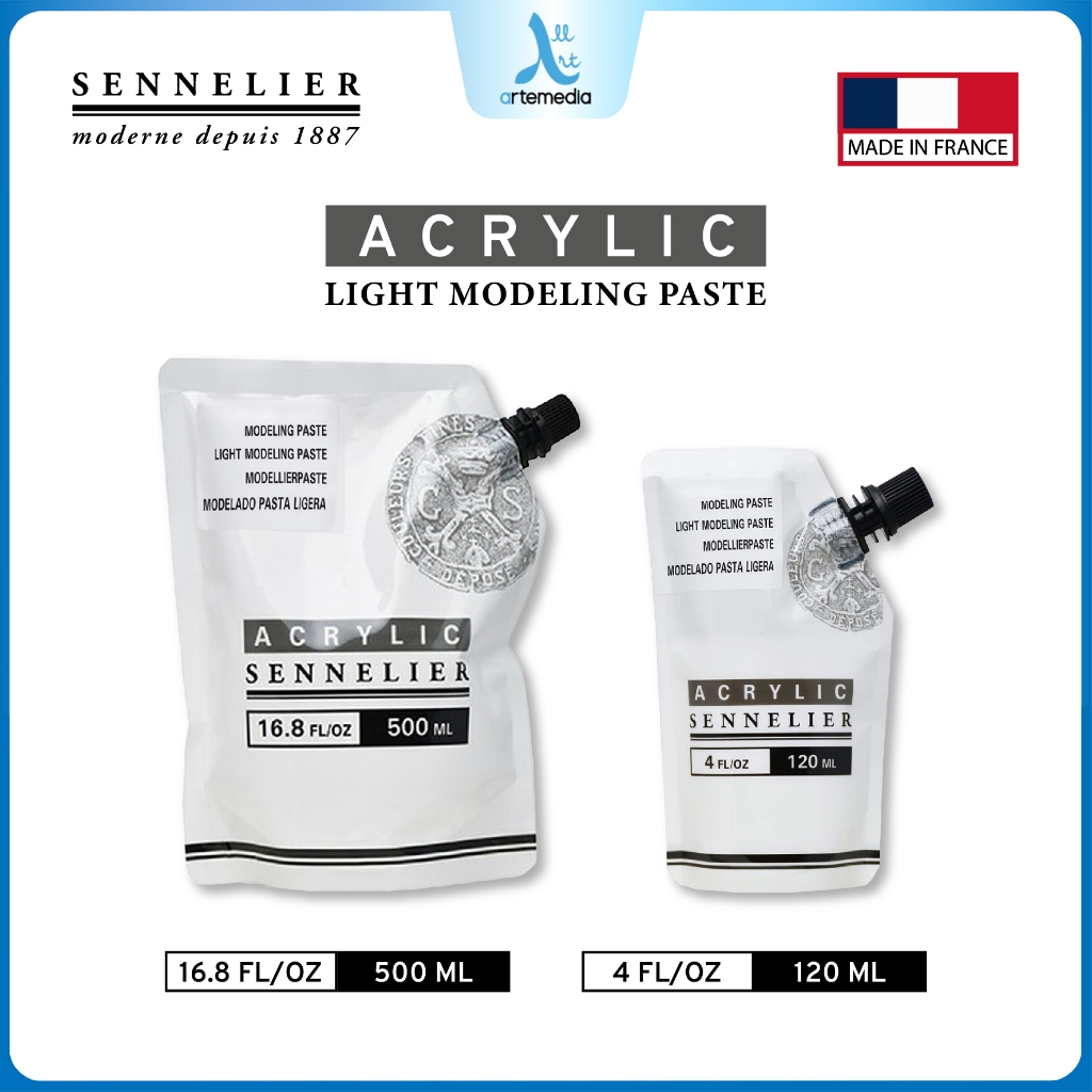 

Sennelier Acrylic Modeling Paste Medium Cat Akrilik