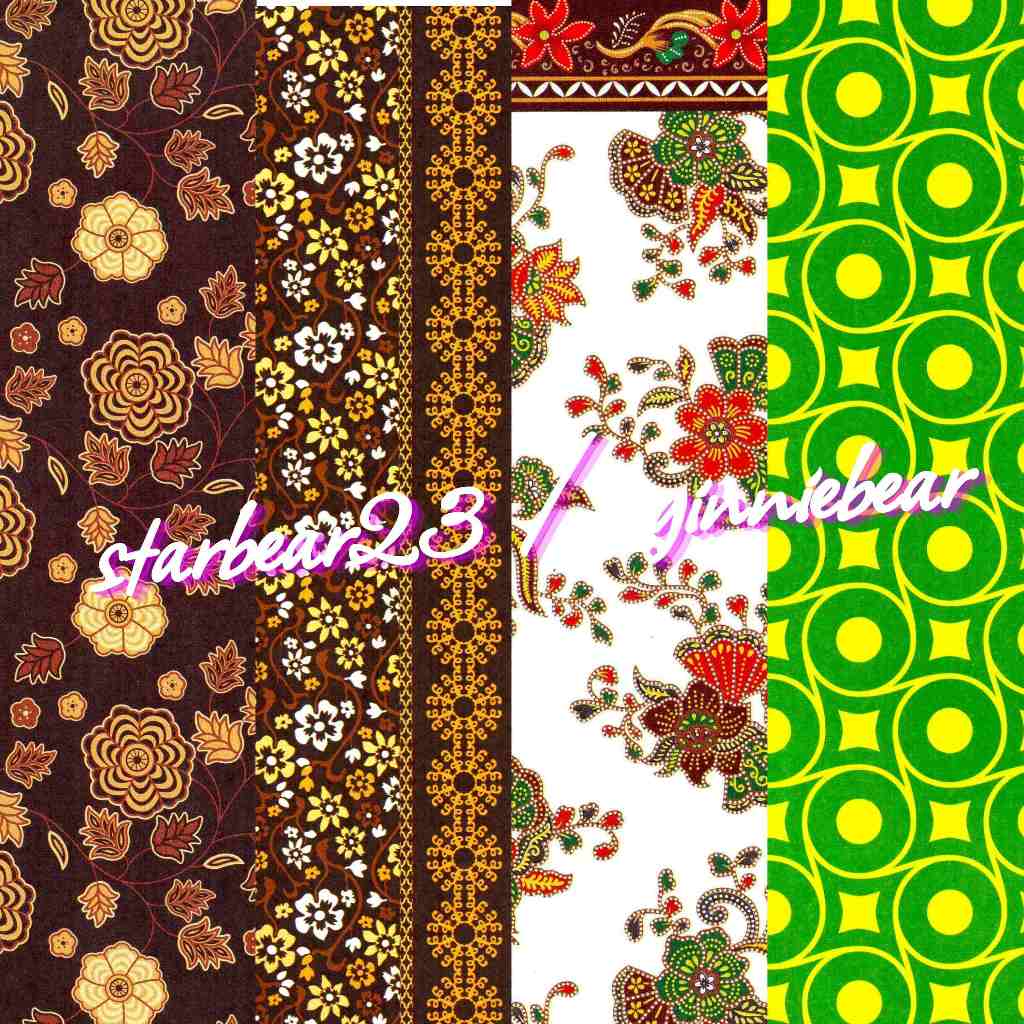 

Kertas Kado Doff Batik Sansanwawa