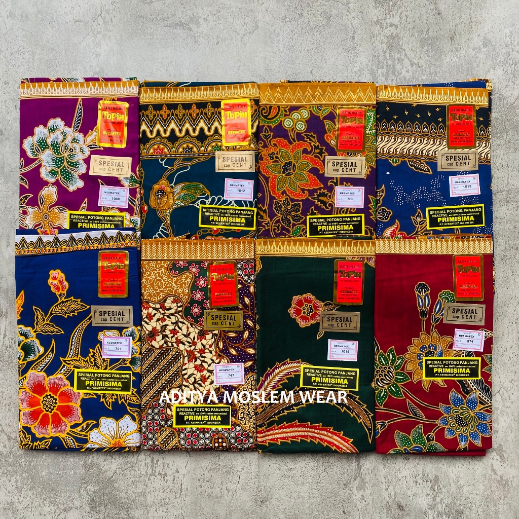 Kain Panjang Batik Halus Topin Cap Cent Samping Kebat Jarik Batik Pekalongan Wanita