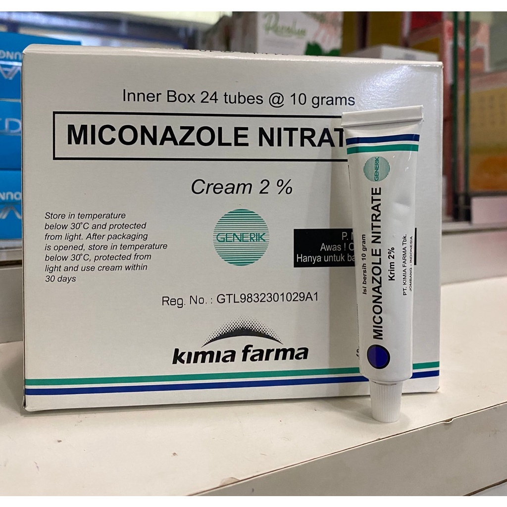 MICONAZOLE salep / saleb obat jamur gatal kutu air