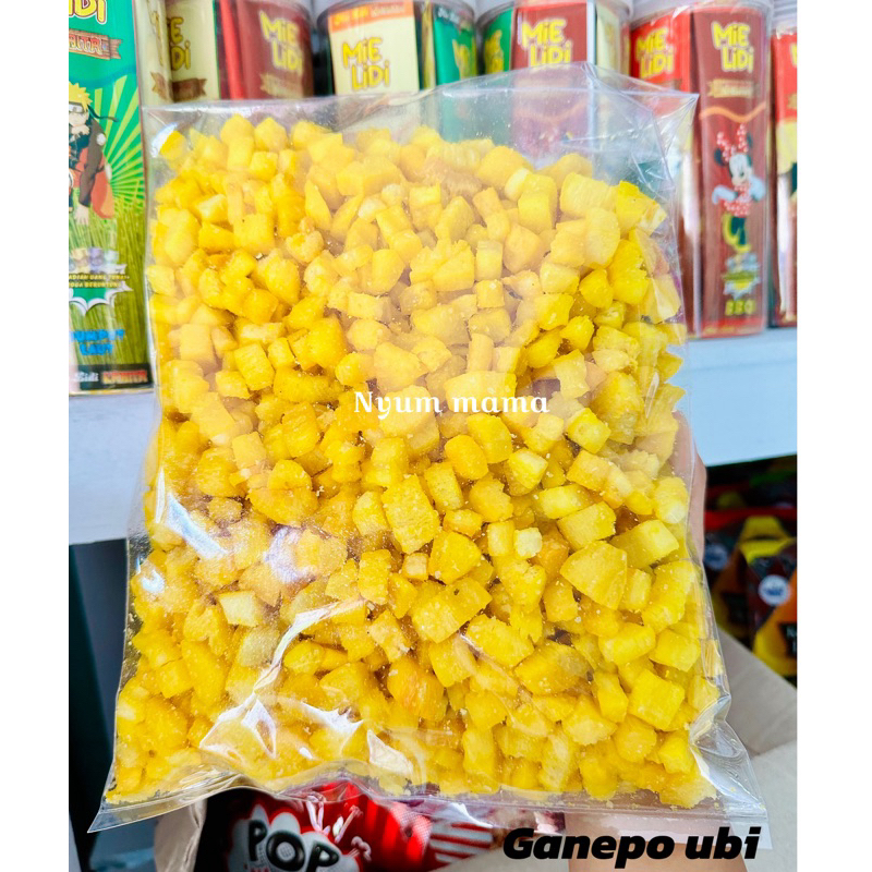 

KARUPUAK / KERUPUK GANEPO UBI 1KG / SINGKONG DADU / DAKA DAKA / KERIPIK