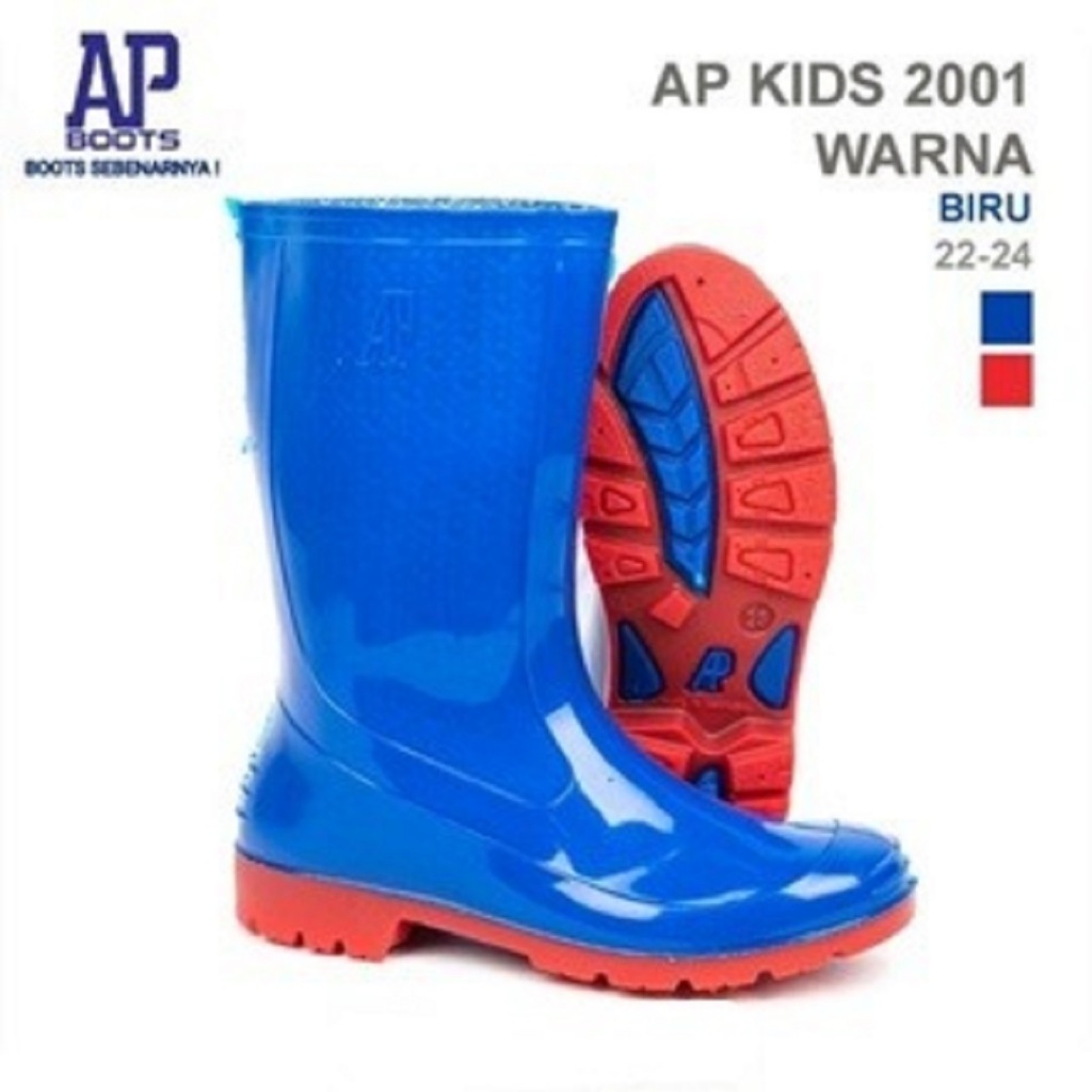 CL Sepatu Ap Boots Anak - Ap Boots Anak 2001 Warna - Ap Boots Anak Tanggung Size 34 - 39 - Ap Boots