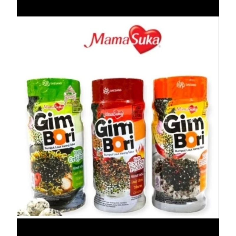 MAMASUKA gim Bori ( nori tabur ori/pedas)
