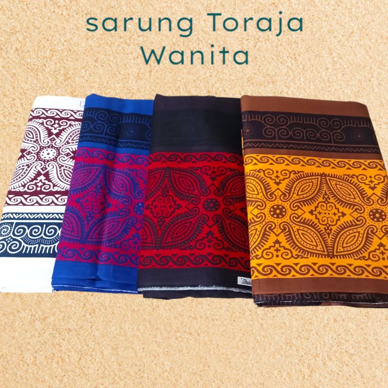 SARUNG TORAJA WANITA /SARUNG SARITA