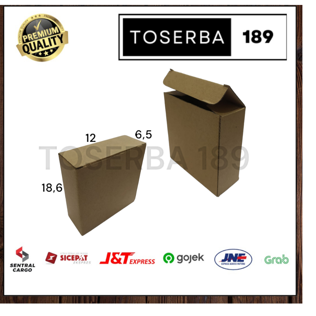 

kardus packing diecut/box pizza uk 12x6,5x18,6 cm