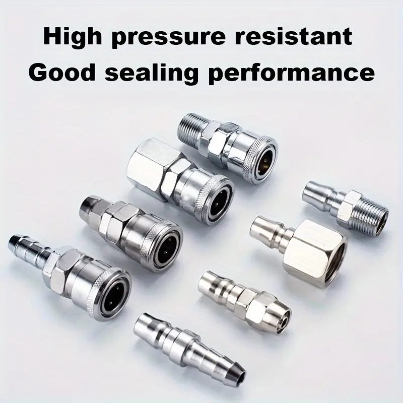 QUIC COUPLER ONE TOUCH SAMBUNGAN SELANG ANGIN KOMPRESOR 1 SET