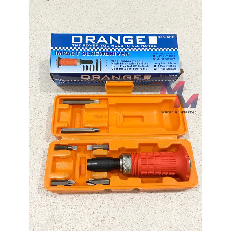 Obeng Ketok Set 6pcs Orange