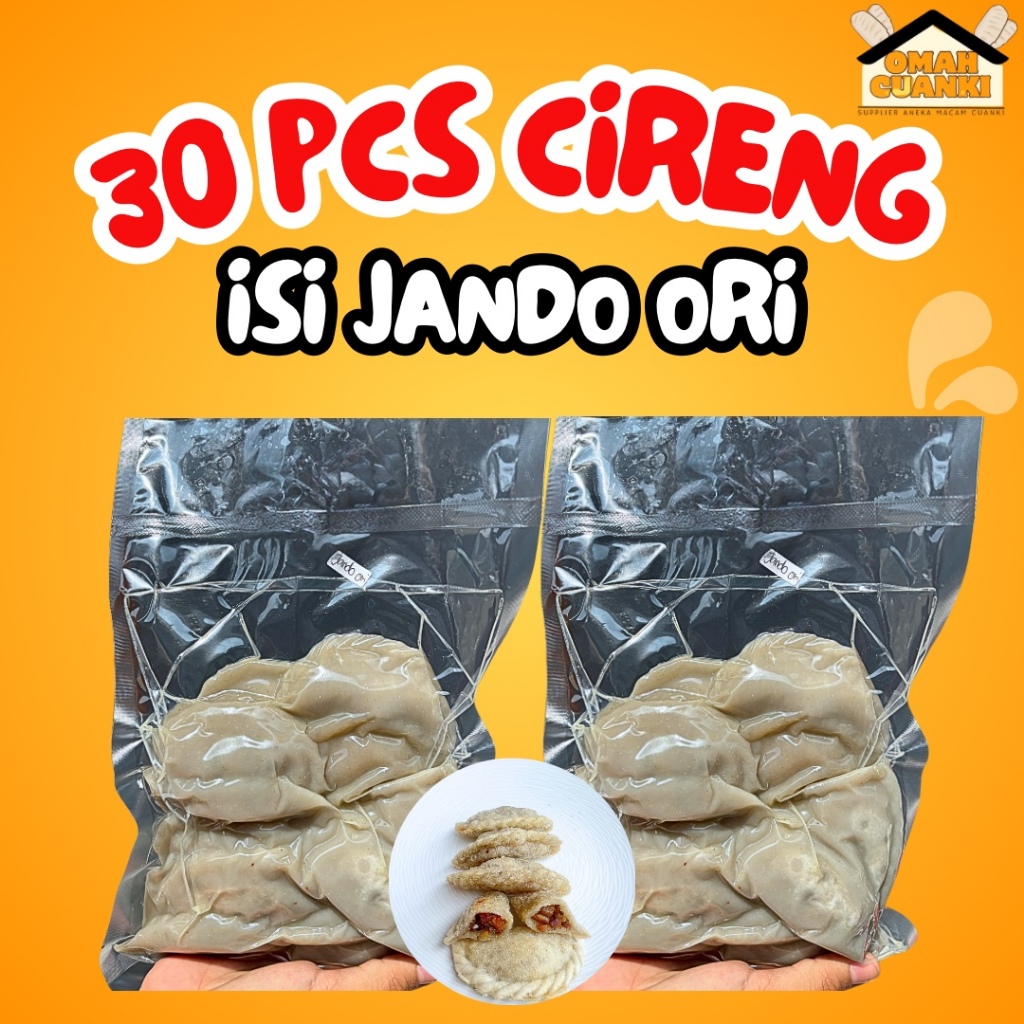 

30 Pcs Cireng Jando Ori By Omah Cuanki