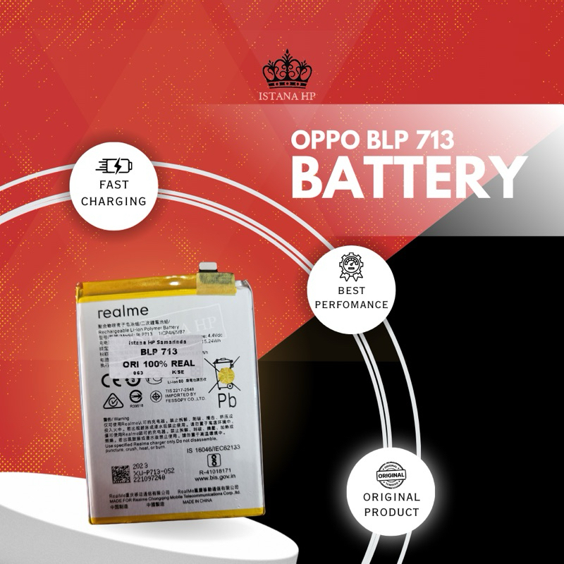BATERAI REALME 3 PRO/BLP 713