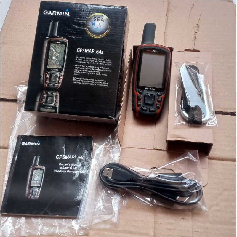 GPS Seken l Garmin GpsMap 64s Second komplit