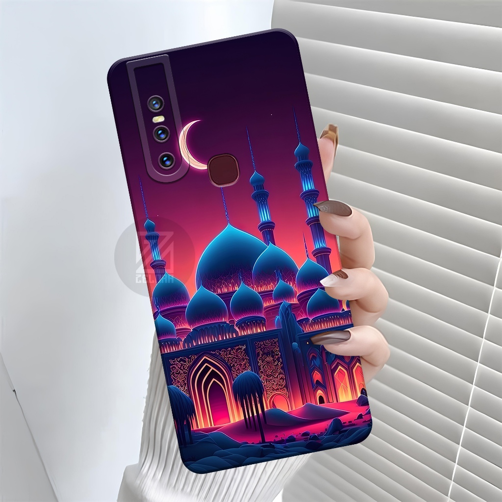 Kesing Vivo V15 Zelora Fashion Case Masjid Softcase Vivo V15 Casing Vivo V15 Aksesoris Hp Pro Camera