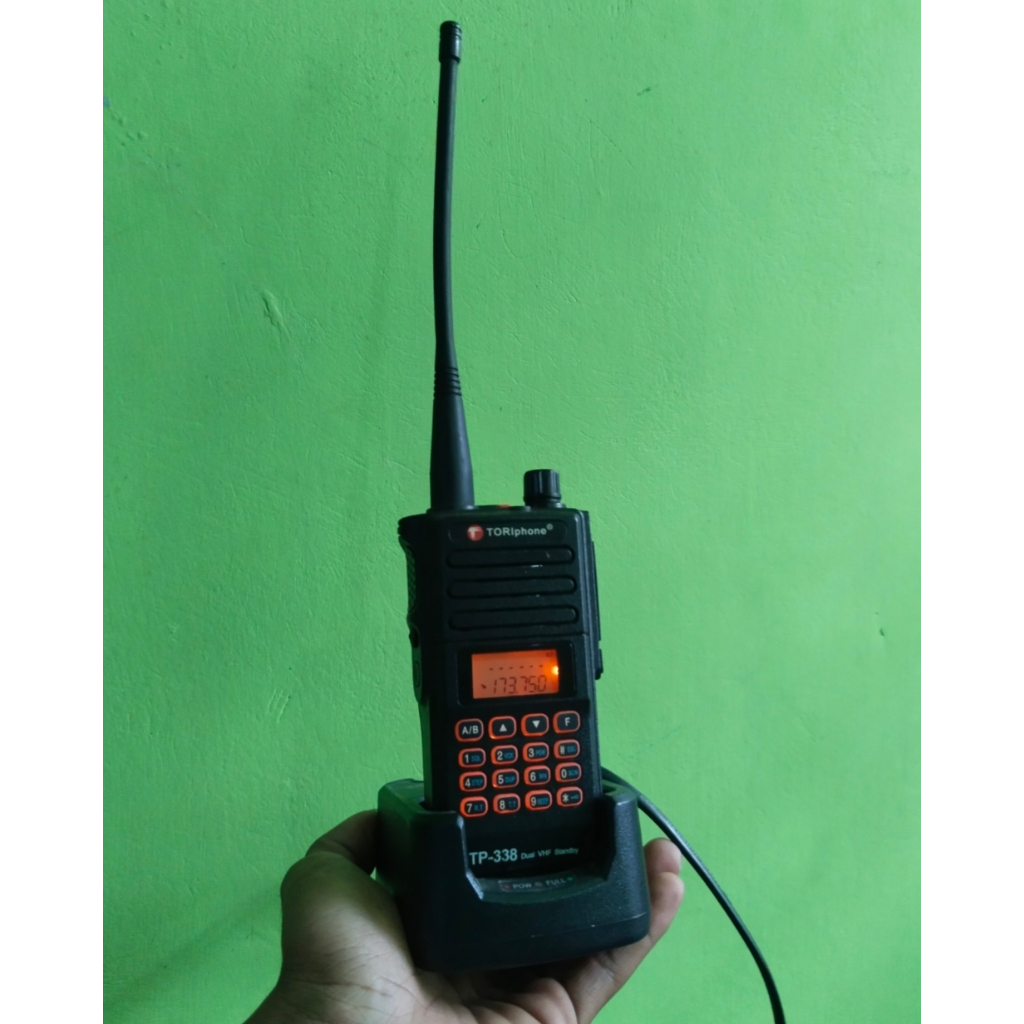 HT Radio welkie talkie Toriphone Vhf Bekas Normal murah