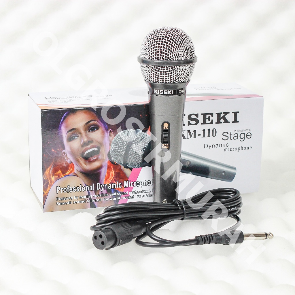 Mik Vokal Mic Pidato Pengeras Suara Kiseki CKM110 Dynamic Microphon CKM-110