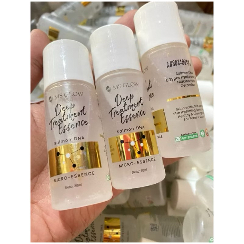 DTE MS GLOW MINI DTE SALMON DNA DTE CENTELLA ASIATICA DEEP TREATMENT ESSENCE MS GLOW MINI 30ml