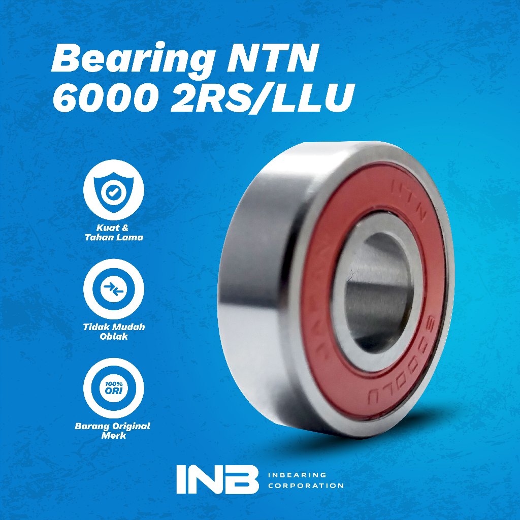Laker Bearing 6000 LLU NTN Bearing Monoshock Vixion Bearing Unitrack Vixion New INB Original NTN