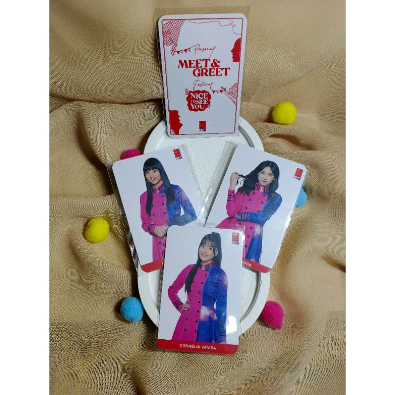 Photocard JKT48 NTSY ( Nice to see you) Terjamin official original 100%