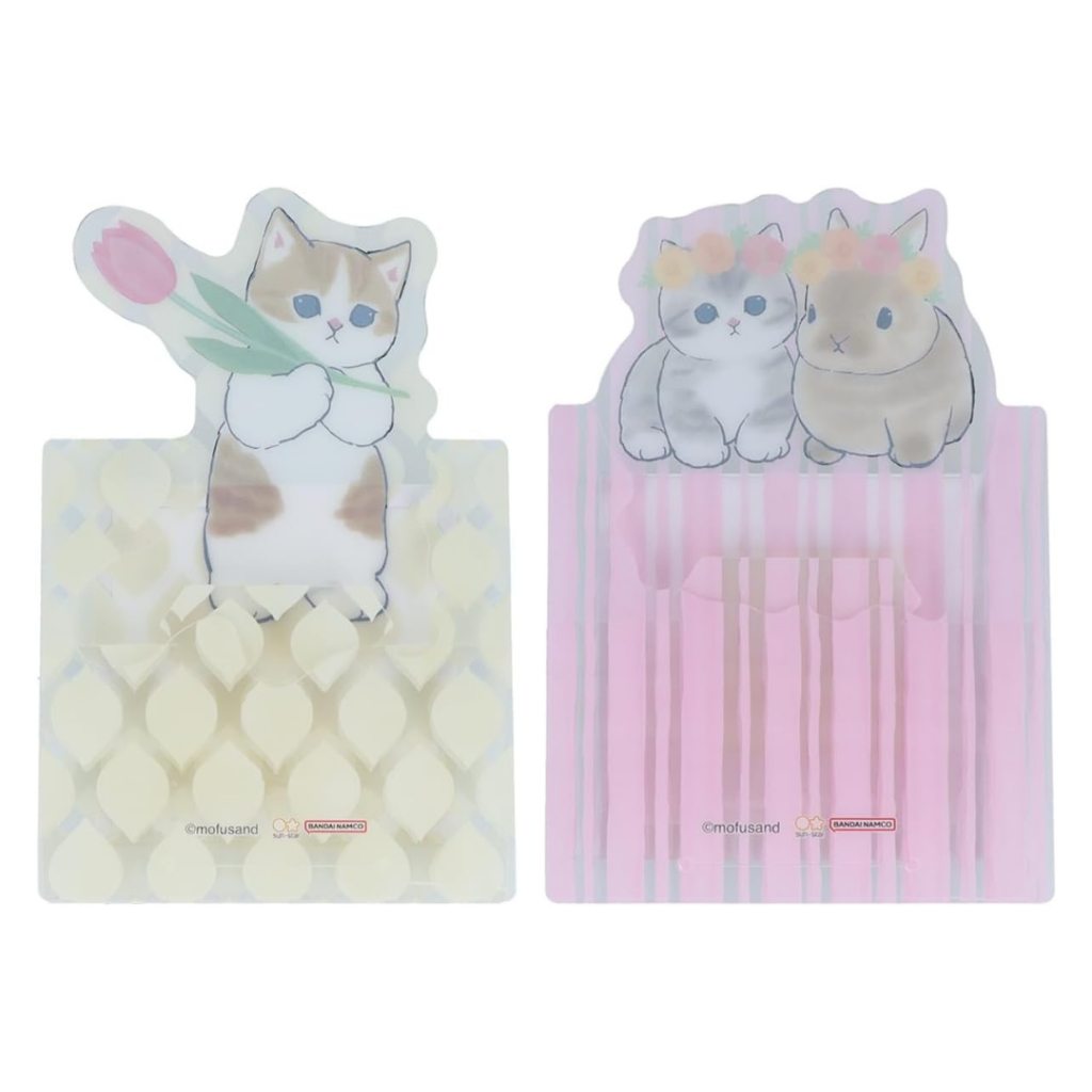 

Standing Sticky Note Mofusand Spring Garden Cat Neko Sticky Memo Penanda Halaman Limited Edition RB9