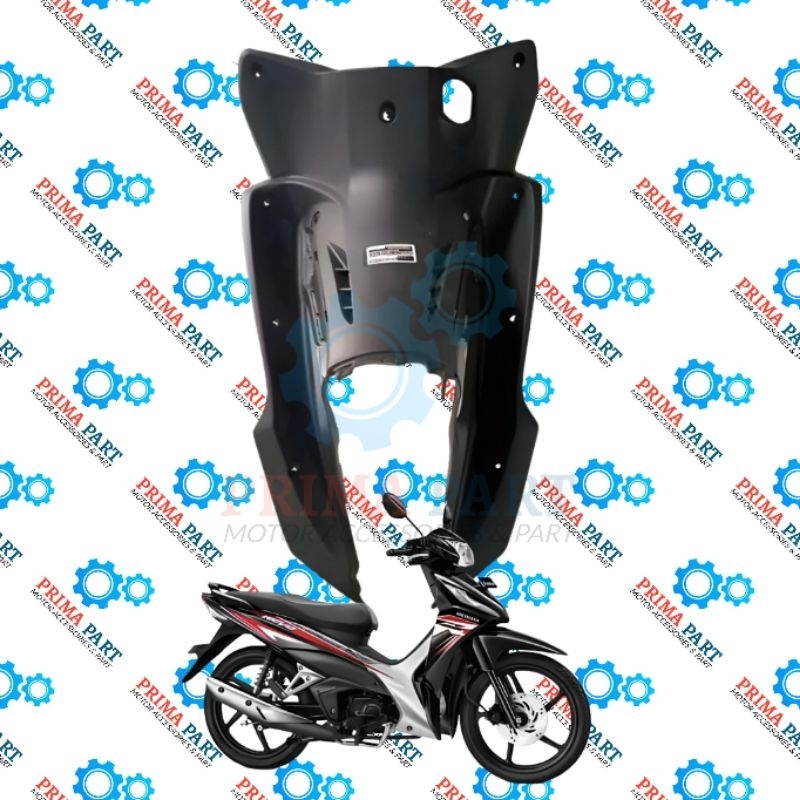Cover Legshield Tengah Honda Revo Fi, Revo Fit Injeksi Legsil Kunci 2015 2022