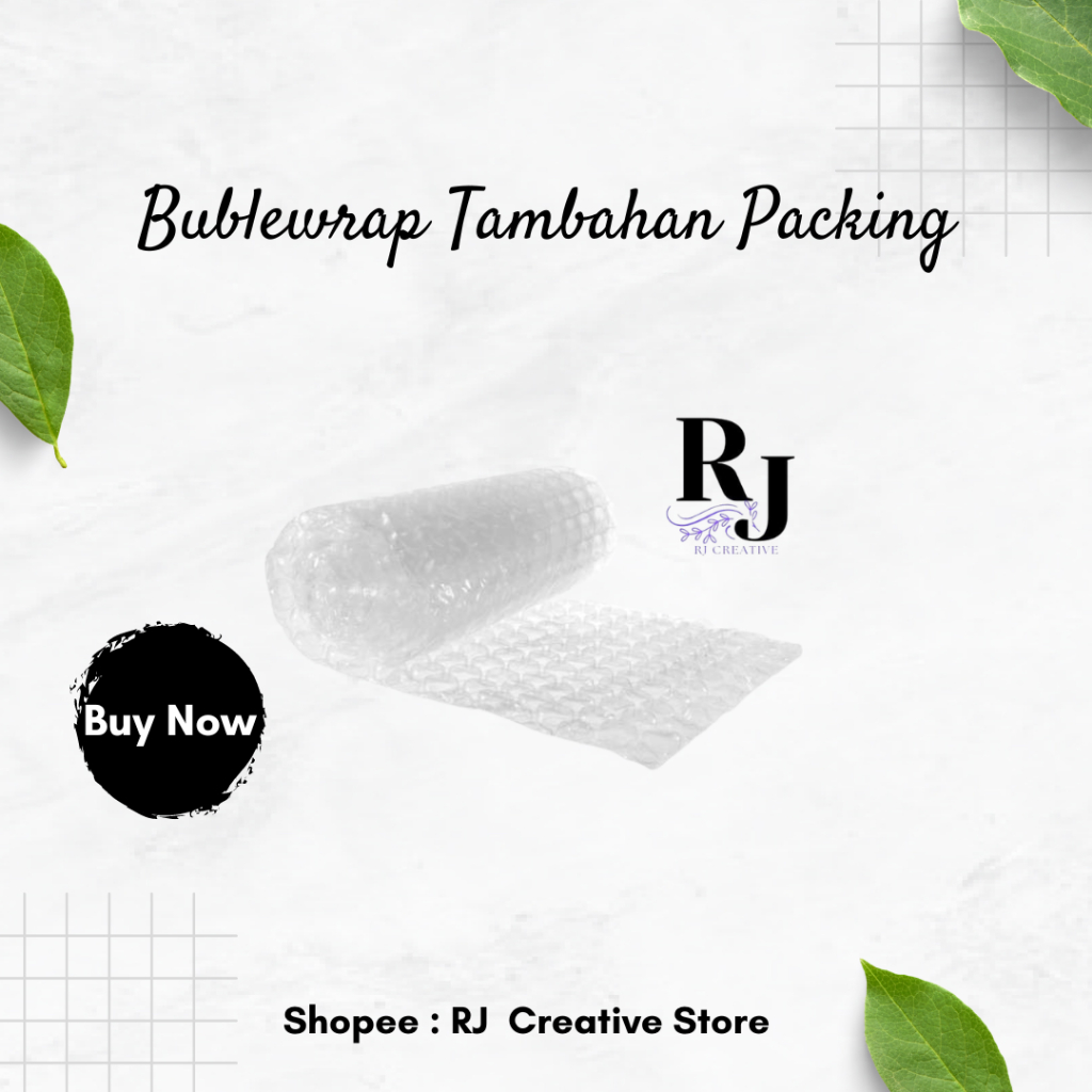 

Bublewrap tambahan packing