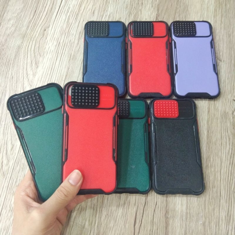 SoftCase Hybrid / Casing / Case Slide Camera / Case Penutup Kamera For IPhone