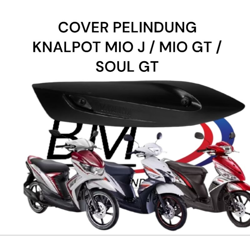 COVER PELINDUNG KNALPOT MIO J / MIO GT / SOUL GT 115