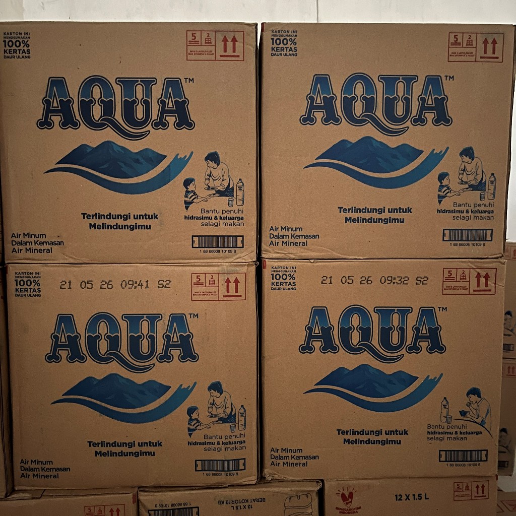 

Aqua 1500 ml 1 dus isi 12 pcs KHUSUS INSTANT