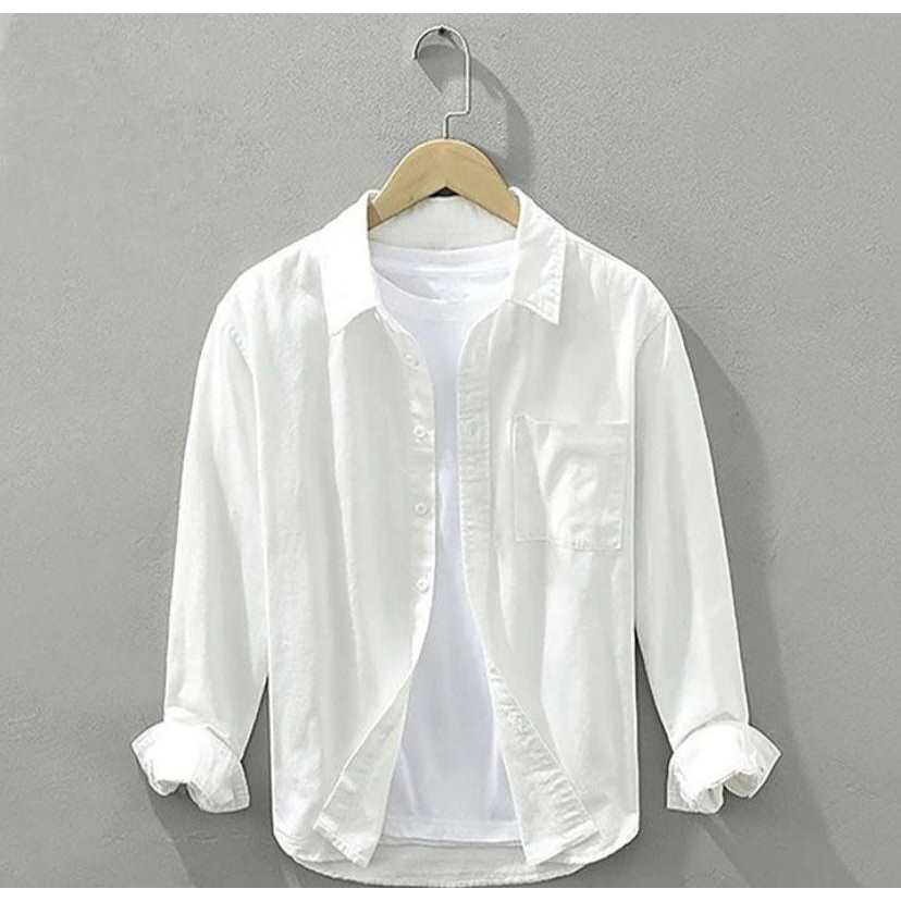 BAJU KEMEJA BAJU PRIA LENGAN PANJANG UNIQLO UNISEX