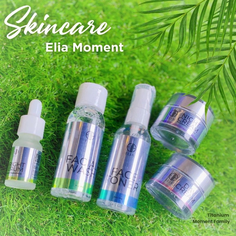 MOMENT ELIA SKINCARE  isi 5 Set + Free Toner