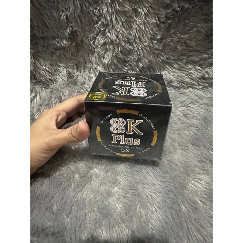 4k plus whitening night cream 100% ori thailand