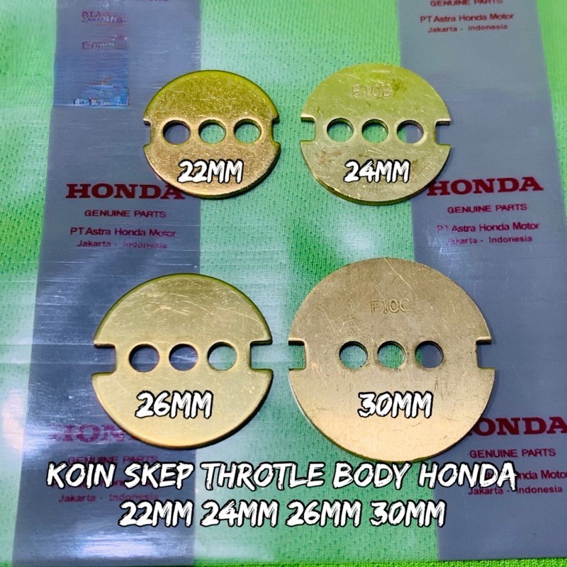 koin coin throtle body TB Honda 22mm 24mm 26mm 30mm beat scoopy vario pcx adv verza sonic cb150 cbr1