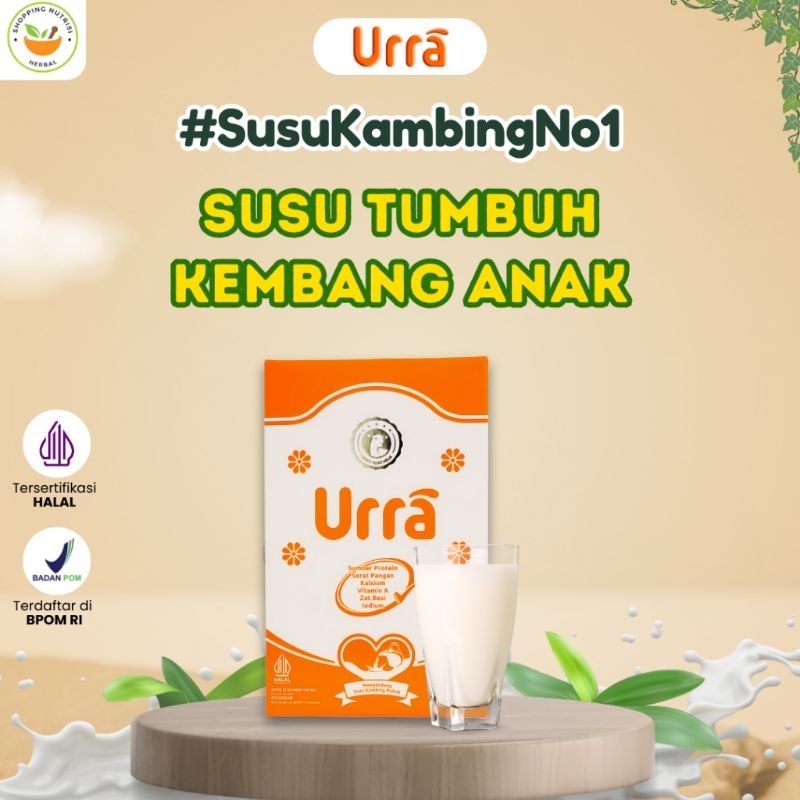 

Susu Urra Original Untuk Penambah Nafsu Makan,Berat Badan Dan Tinggi Anak - 1 Box