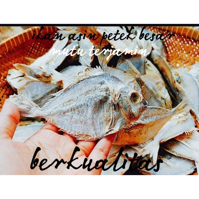 

ikan asin petek besar 1kg murah enak mantabb jiwa...