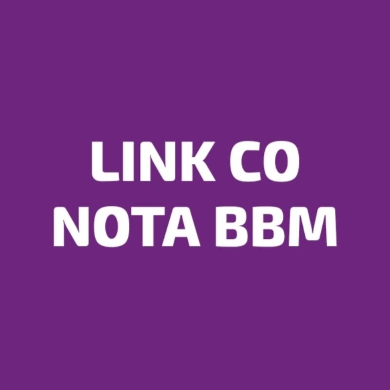 Link Nota SPBU